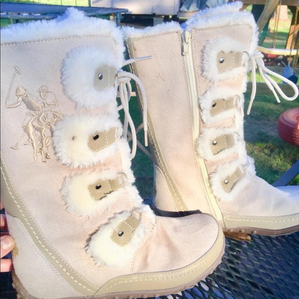 New VINTAGE POLO BOOTS SIZE 7.5